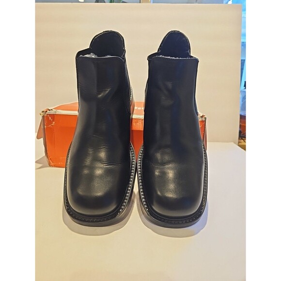 **Kenneth Cole Unlisted Men’s Classic Look Leather Chelsea Boots Black Size 8.5M - Picture 4 of 16